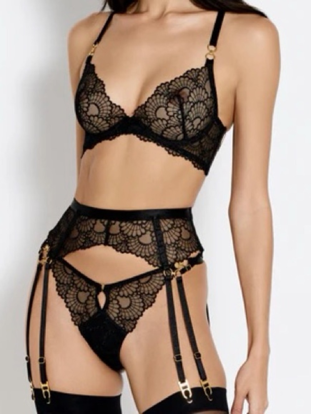 Bordelle sensu revived bra and suspender